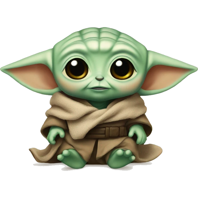 Baby yoda raacone emoji
