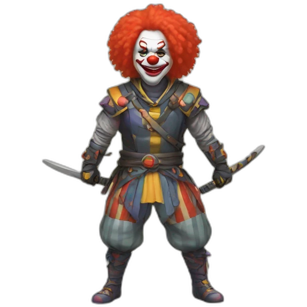 clown-ninja emoji