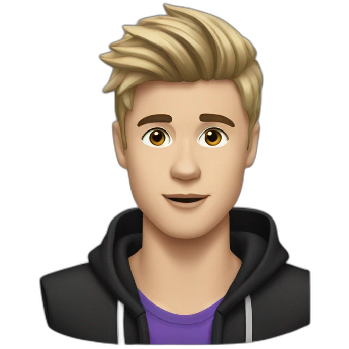 justin bieber in 2016 emoji