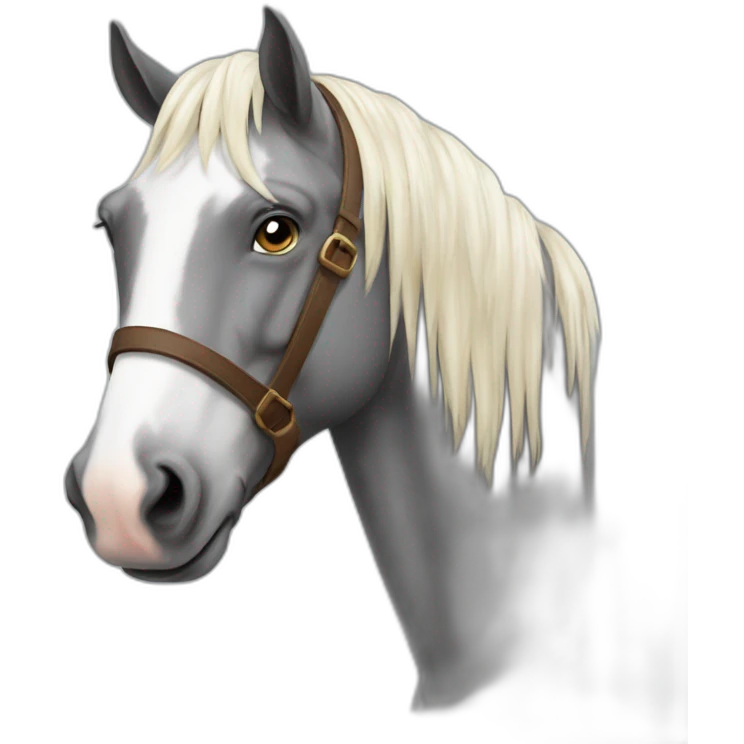 Draft horse emoji