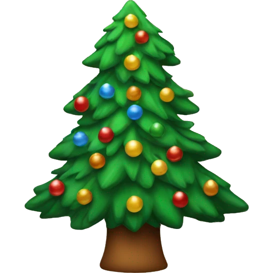 christmas tree emoji