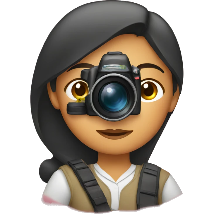 PAKISTANI WOMAN WITH A CAMERA emoji