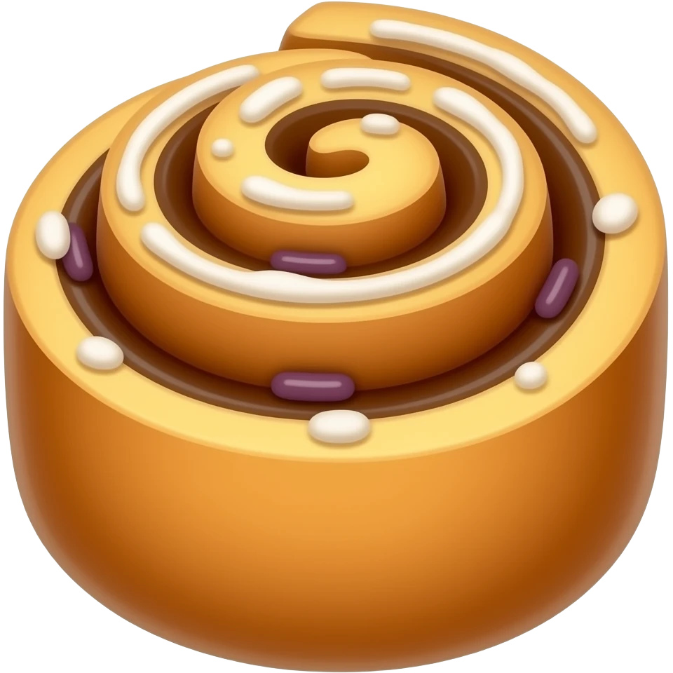 Cinnamon roll emoji
