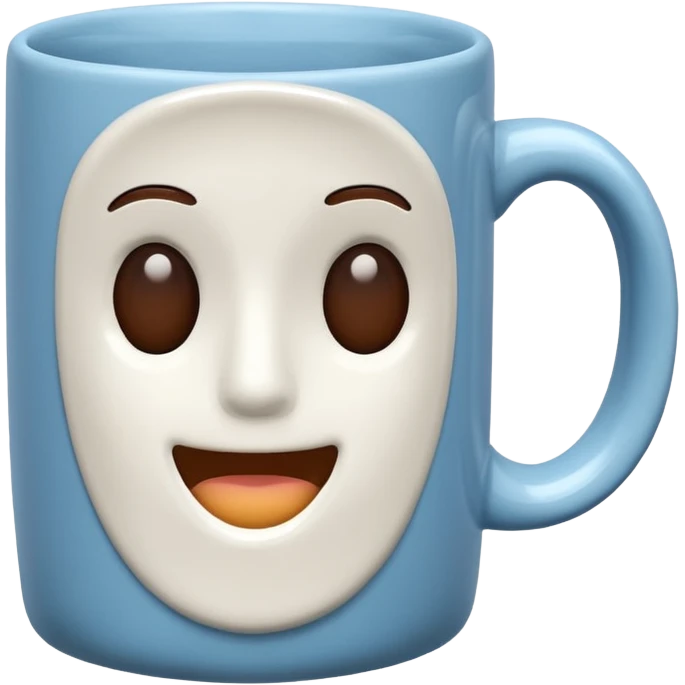Realistic coffee mug emoji