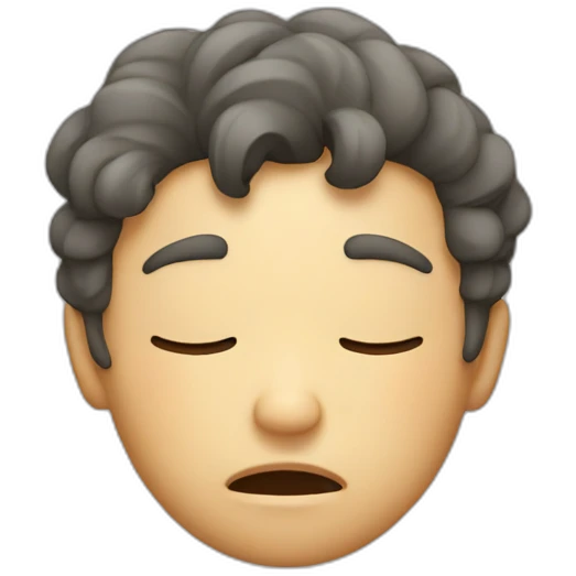 so sleepy emoji
