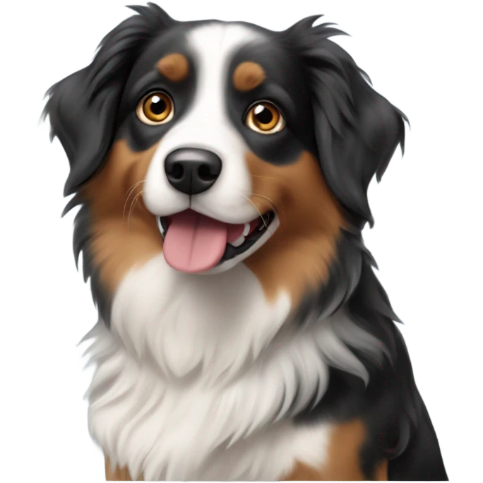 realistic cavalier australian shepherd mix emoji