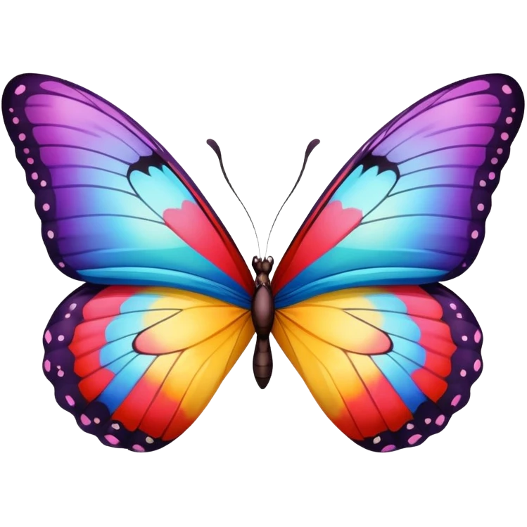 two butterflies kissing emoji