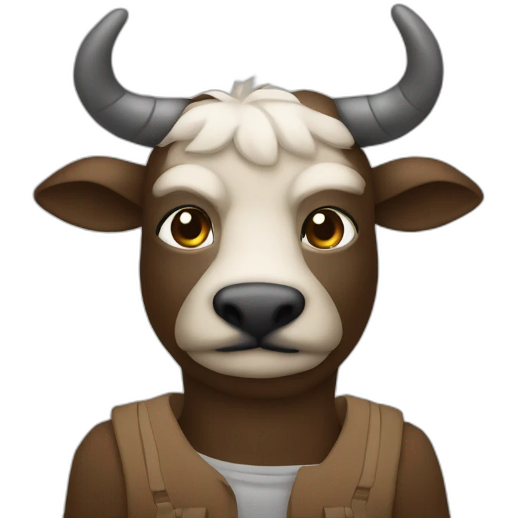 Chivo con moscas alrededor  emoji
