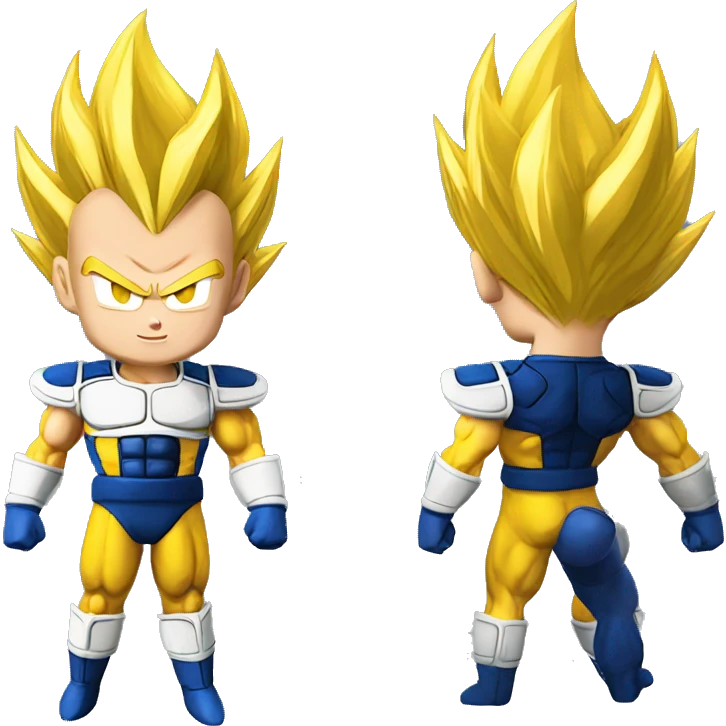 Vegeta super saiyan  emoji