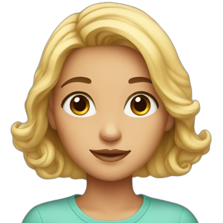 Beautiful girl emoji