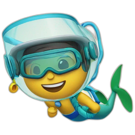 snorkelling emoji
