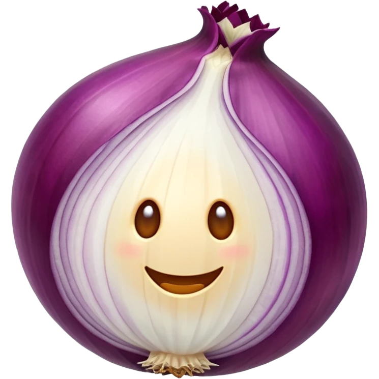 red onion emoji