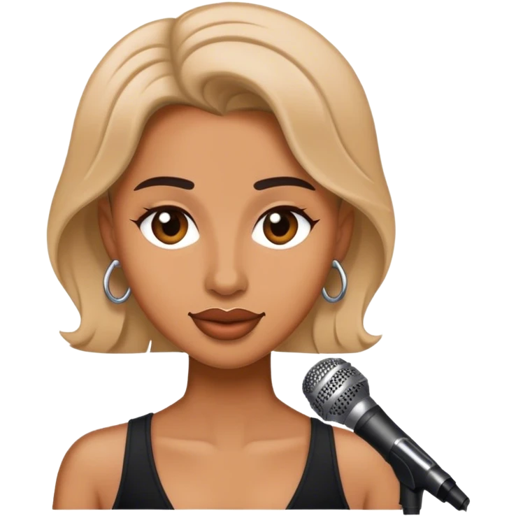 Singer emoji