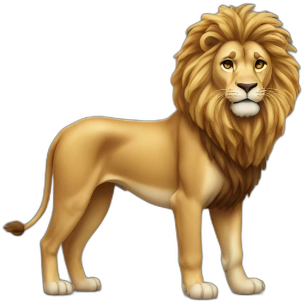 Ronaldo sur  lion emoji