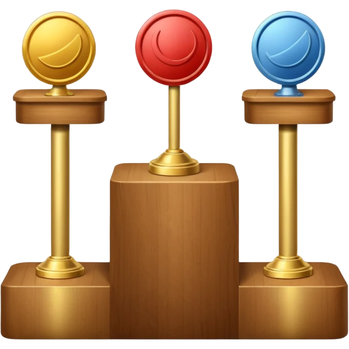  sport podium 1 2 3 emoji