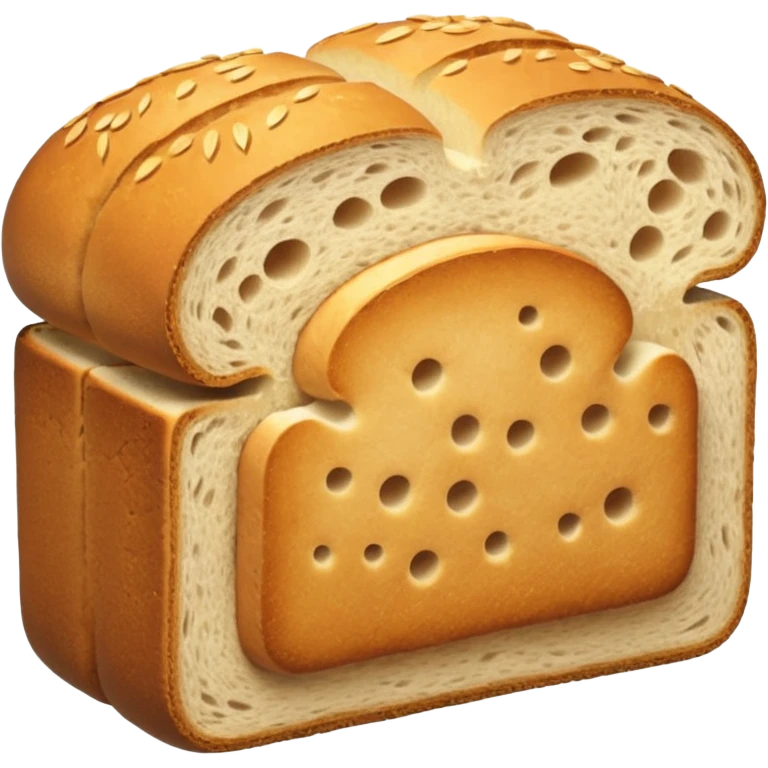 хлеб нарезанный emoji