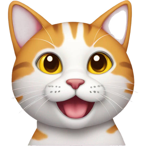 Birthday cat emoji