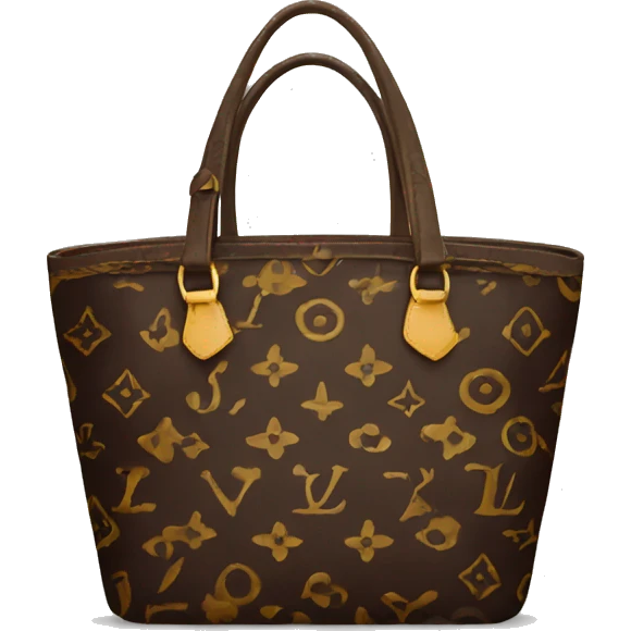 LV bag emoji