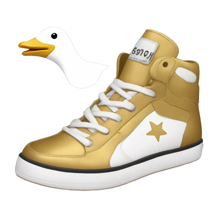 Golden goose sneaker emoji