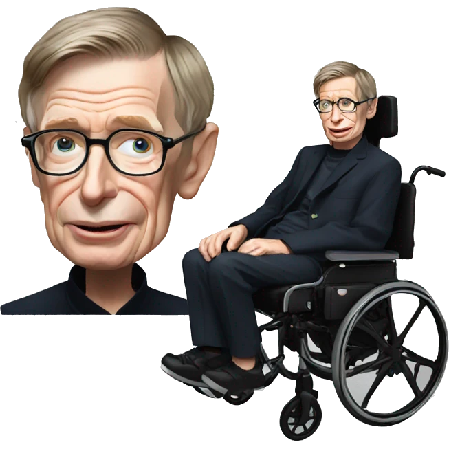 Stephen Hawking emoji