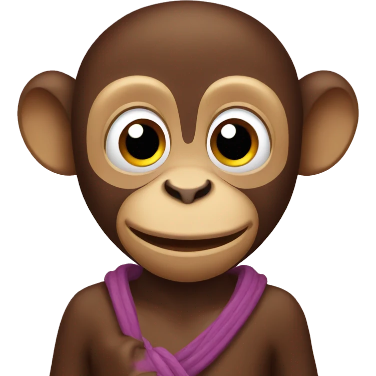 Monkey emoji