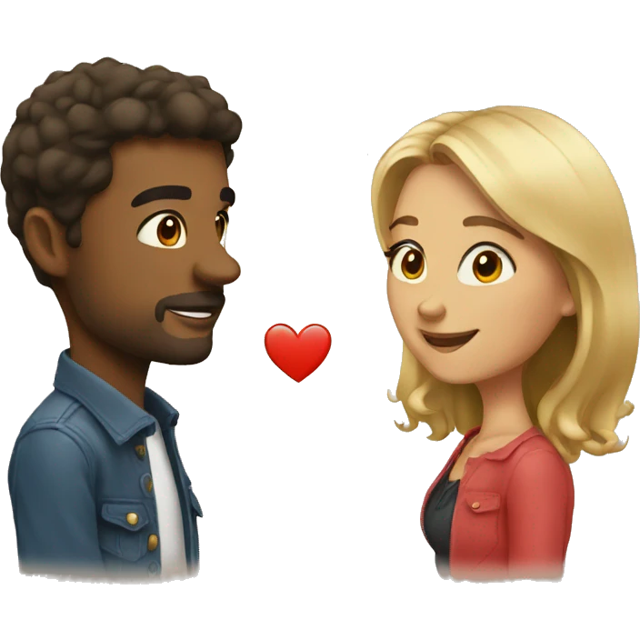 Lovely couple emoji