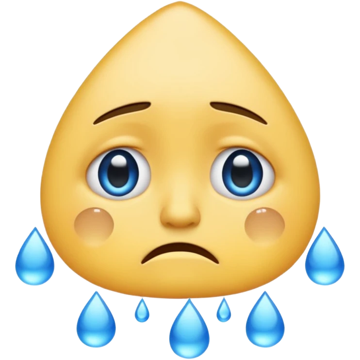 Low quality crying emoji emoji
