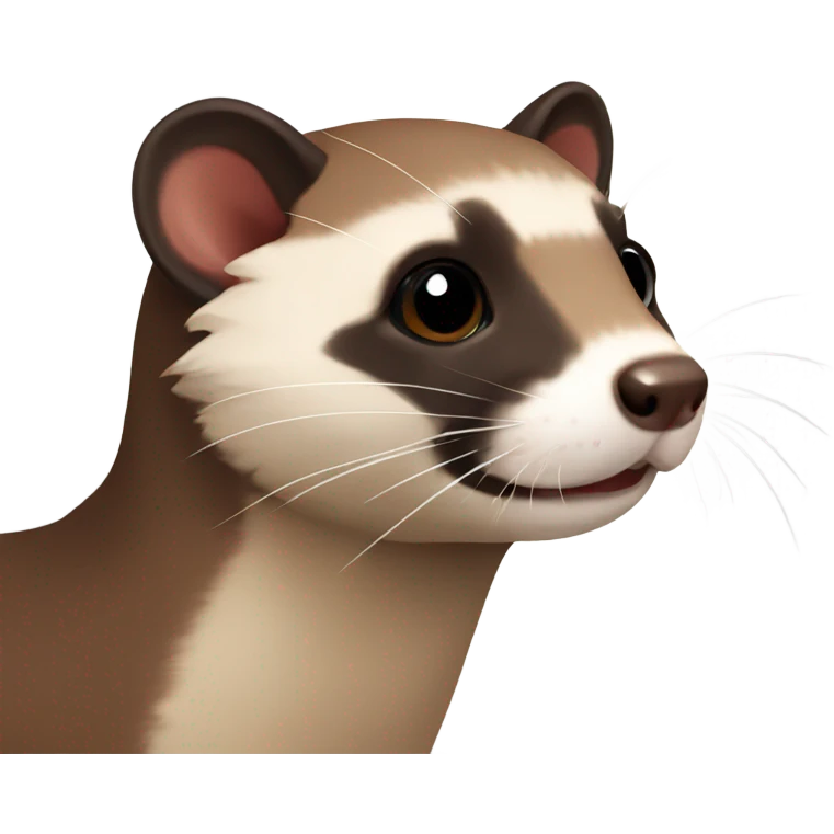 Brown ferret emoji