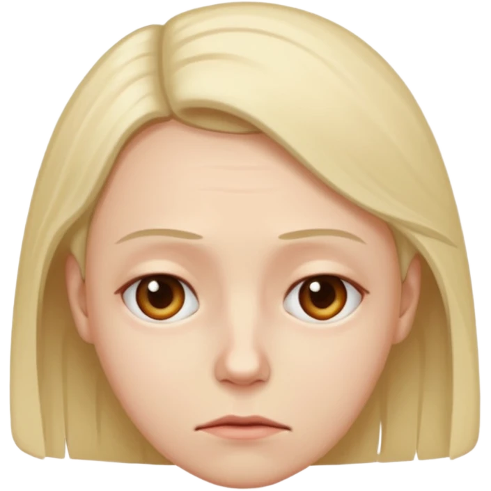 hair thin feeling bad emoji