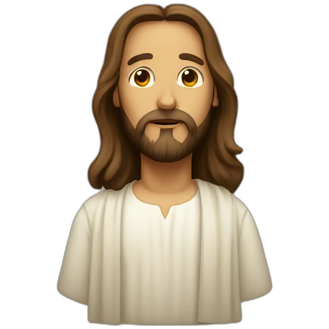 jesus-head-stand emoji