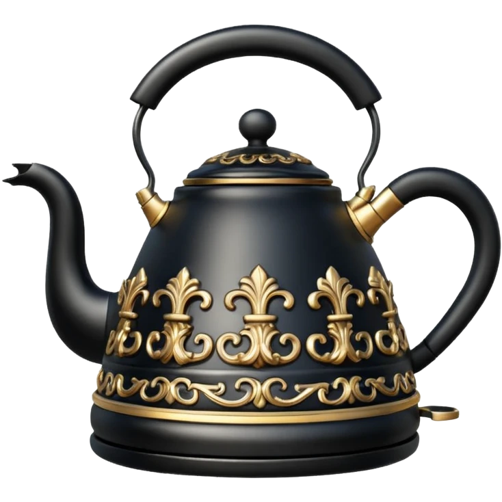 Tower Renaissance black kettle emoji