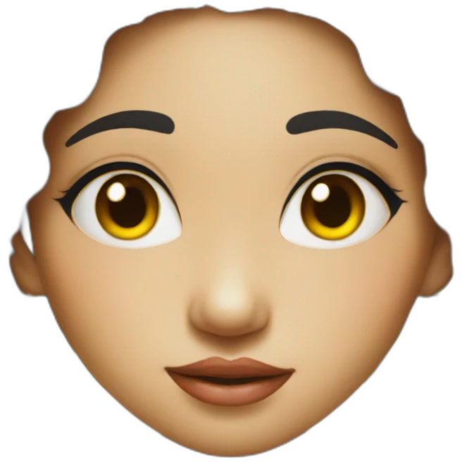 Balinese girl traditional close up emoji