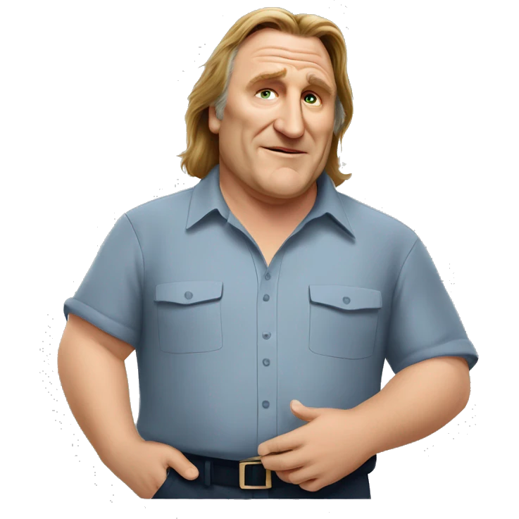 Gérard Depardieu  emoji