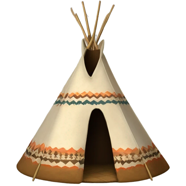 Teepee emoji