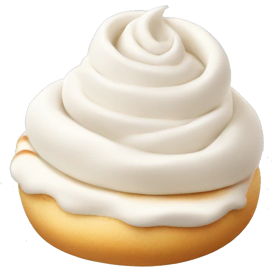 meringue roll emoji