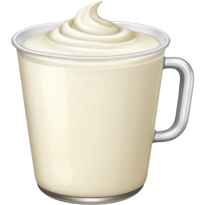 a cup of yoghurt emoji