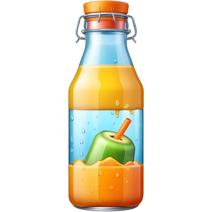 giusto juice bottle emoji