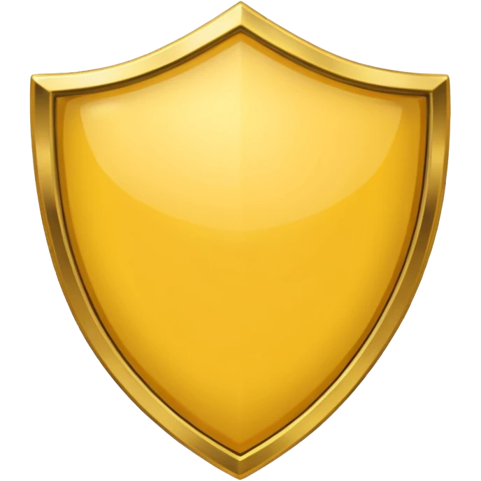 yellow shield  emoji