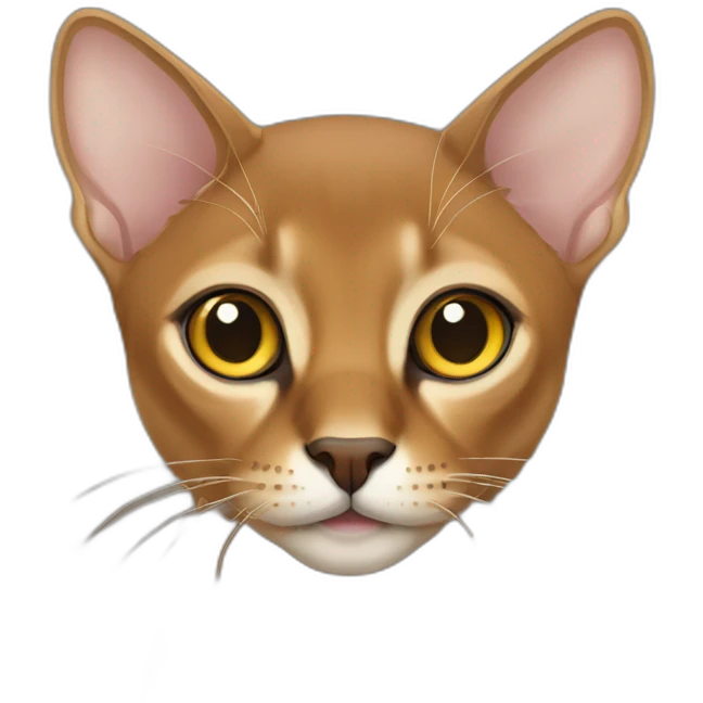 light abyssinian emoji