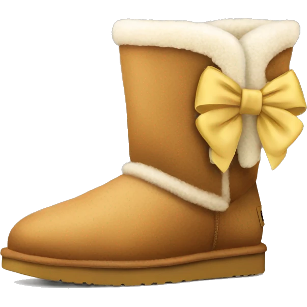 Ugg with bow emoji