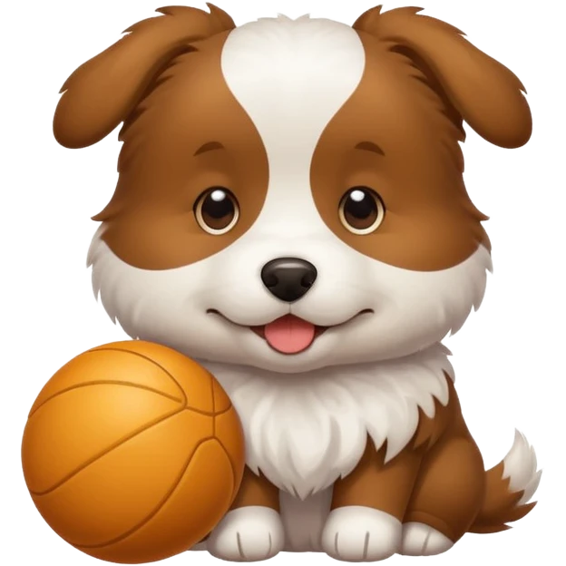 Dog with ballToy emoji