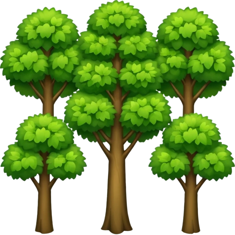 arvores emoji