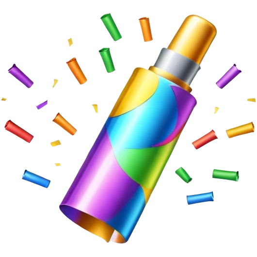 party popper emoji