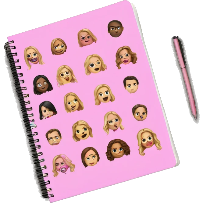 mean girls movie burn book notebook emoji