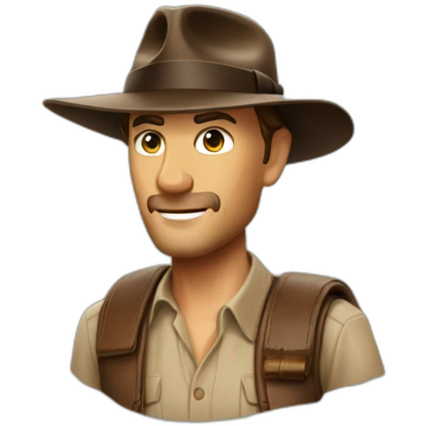 Indiana jones emoji