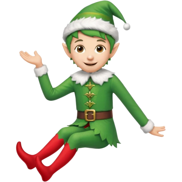 elf on a shelf emoji