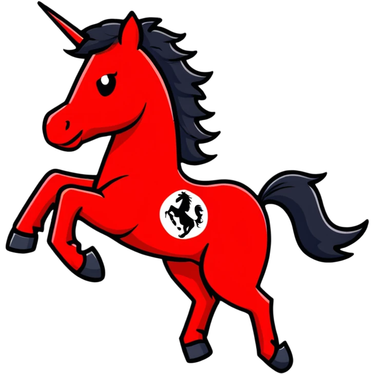 Ferrari logo emoji