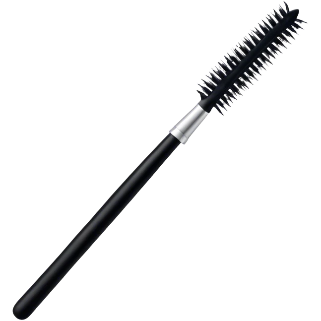 black mascara wand emoji