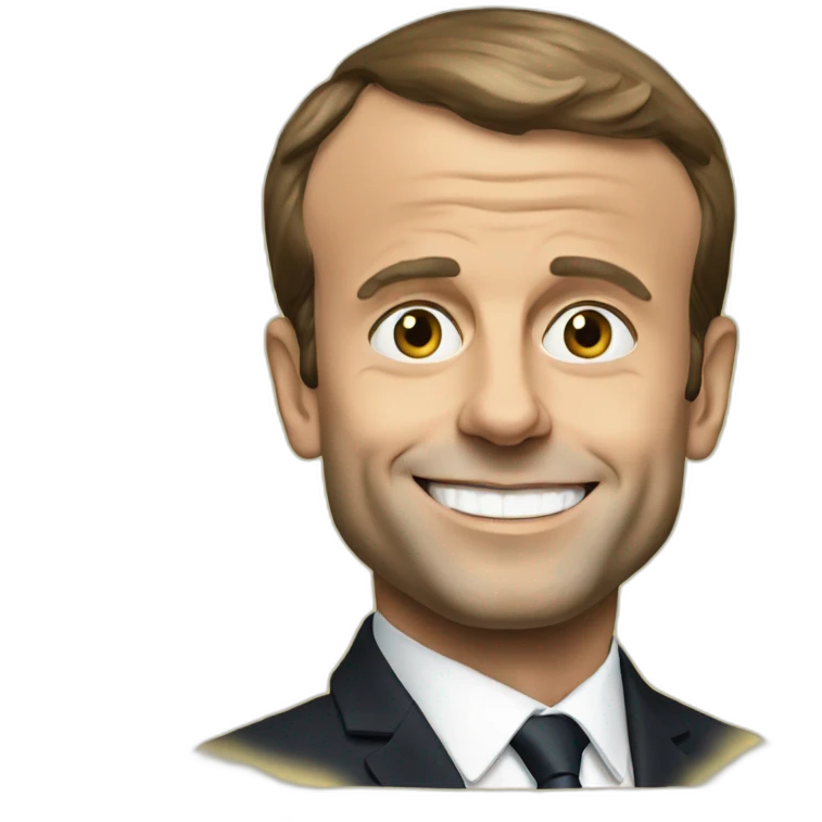 Emmanuel Macron emoji