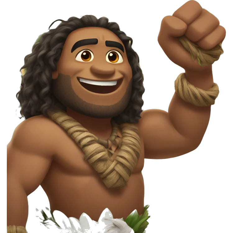 Maui from Moana emoji